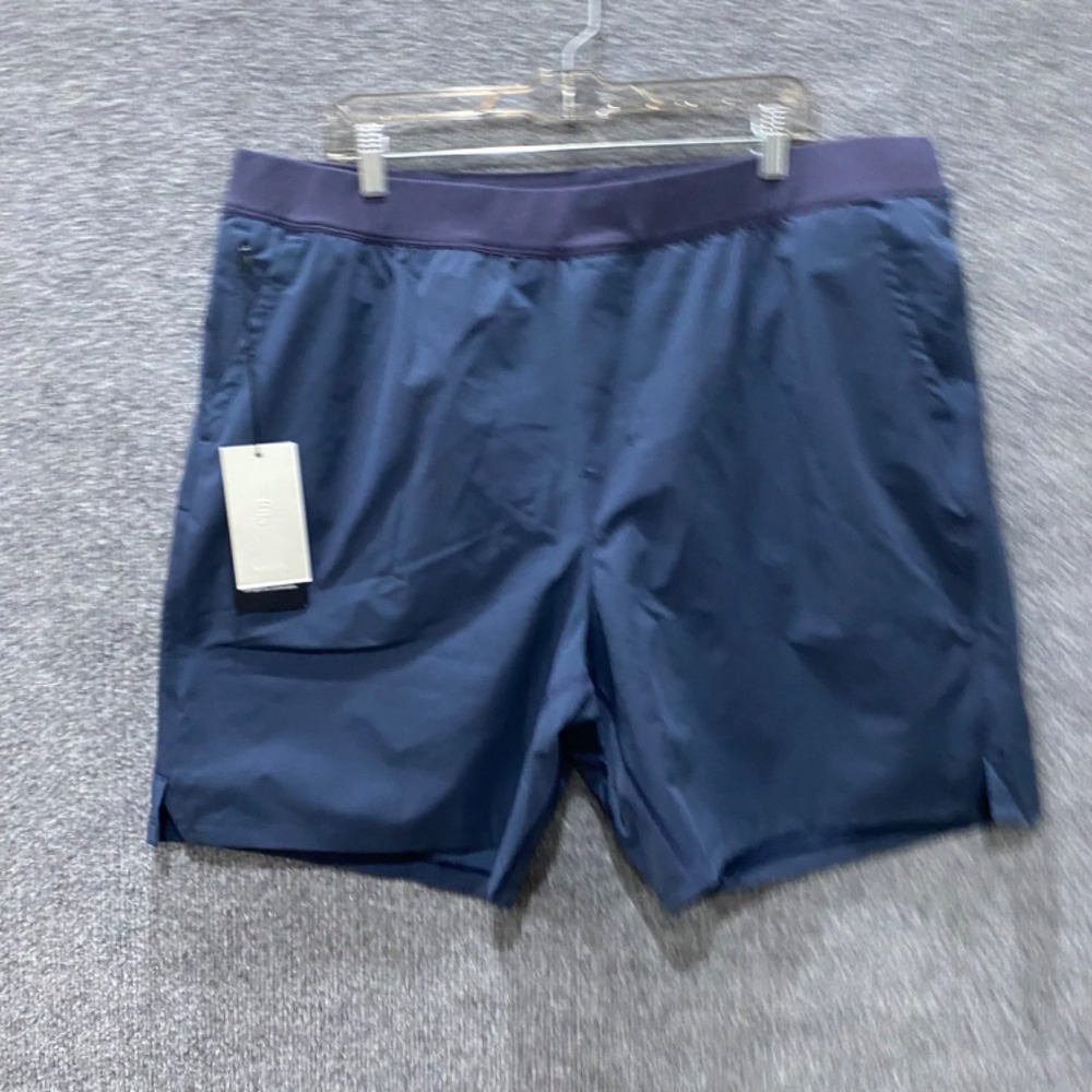 Public Rec Flex Short Mens 42 Navy Lined Athletic Stretch Water Resistant NWT